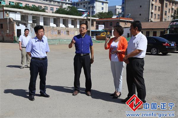 全市棚户区改造和保障性住房建设督查组来正宁县进行督查