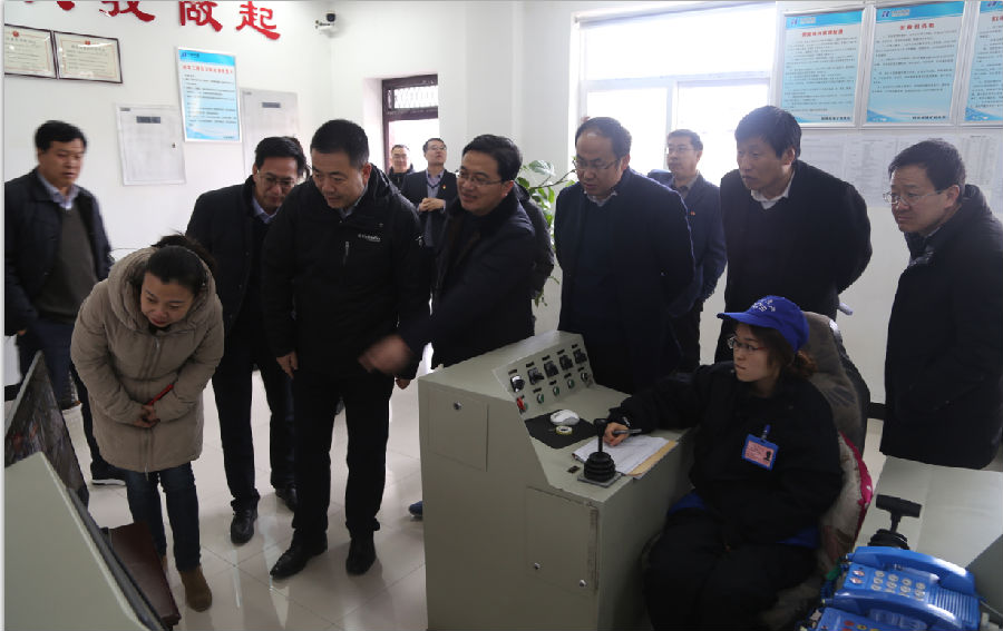 张龙杰带队开展节前安全生产大检查