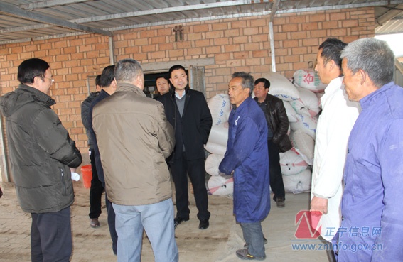 省残联副理事长杨润泉来我县调研残疾人工作