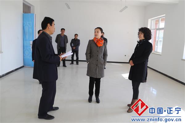付玲珍督查正宁县社区建设情况