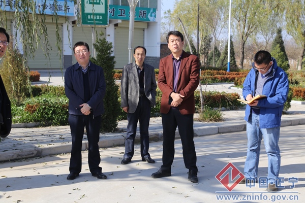 省建设厅督查正宁县新型城镇化试点工作