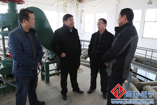 市政府考核正宁县实行最严格水资源管理制度工作