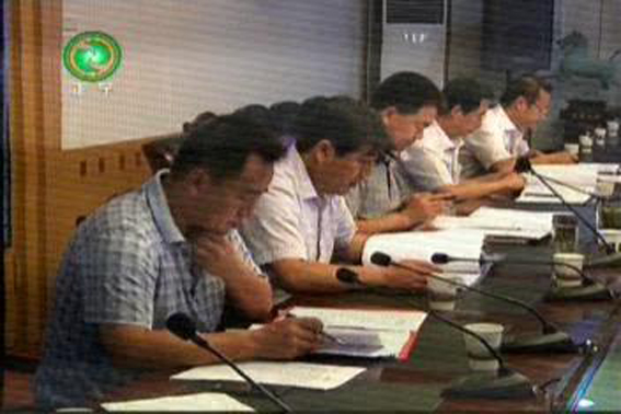 张龙杰主持召开县政府十六届九次常务会议