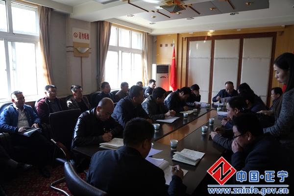 正宁县县城亮化工程推进会议召开