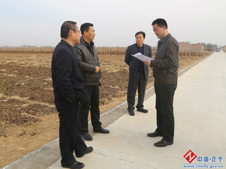 6.jpg 张龙杰调研部分乡镇道路交通建设情况