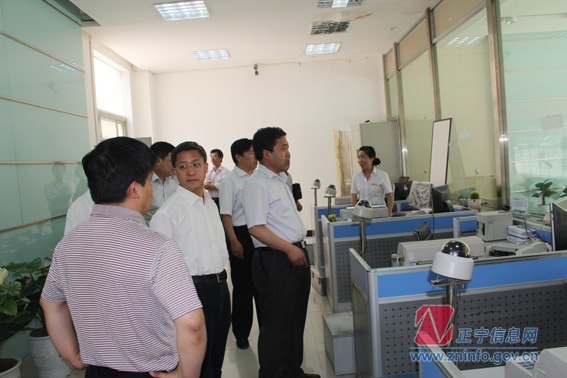 副市长胡旭晟调研我县金融产业发展情况